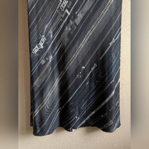 Jean Paul Gaultier 90s  Zippered Midi Dress 🩵💙🩵 - Picture 4 of 14